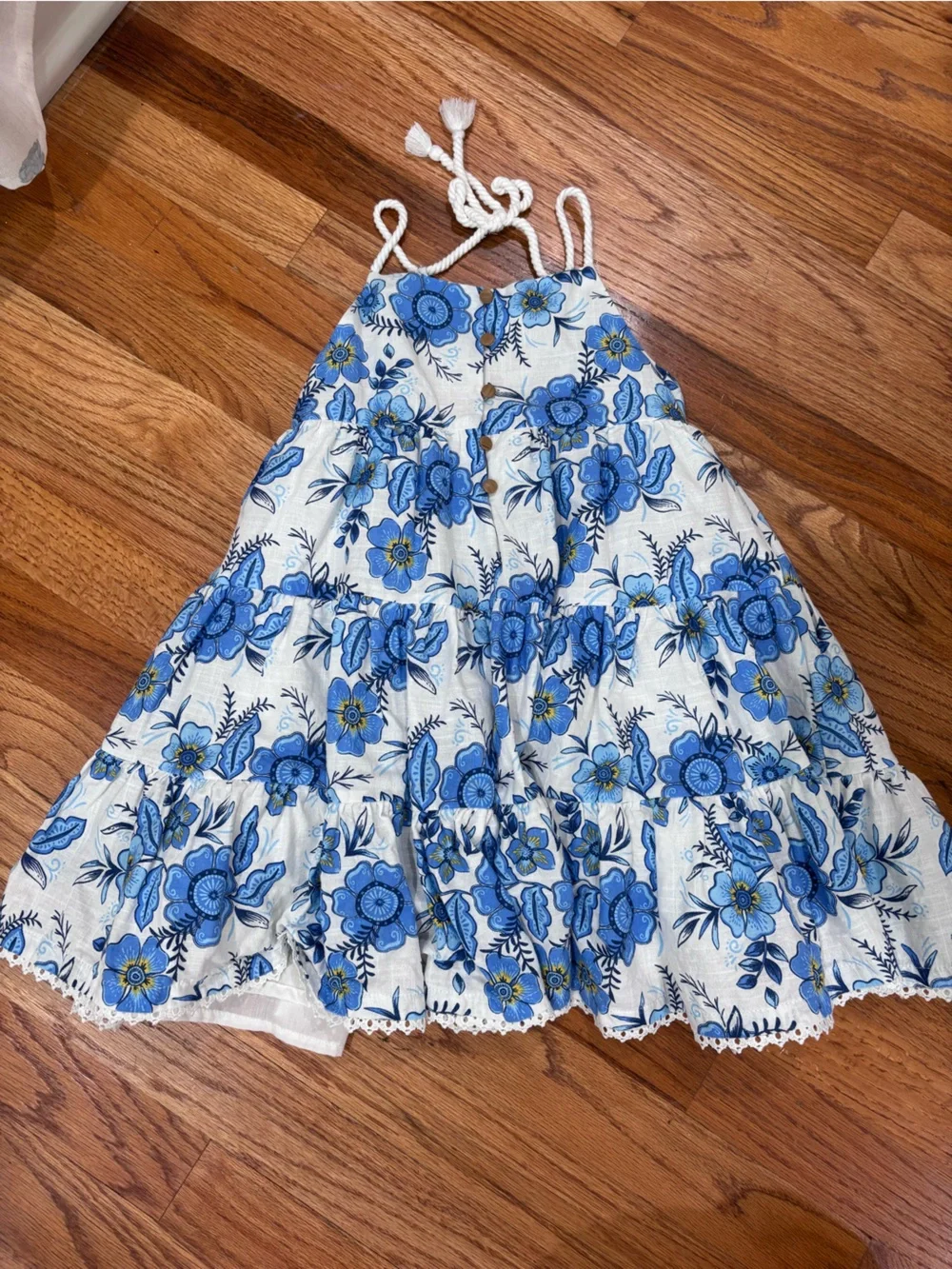 Haute Hippie Girl’s Floral Dress sz 6 NWOT